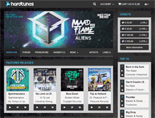 Tablet Screenshot of hardtunes.com